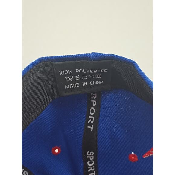 New York Hat Cap Blue& Red Sports Cap Adjustable - Picture 11 of 11